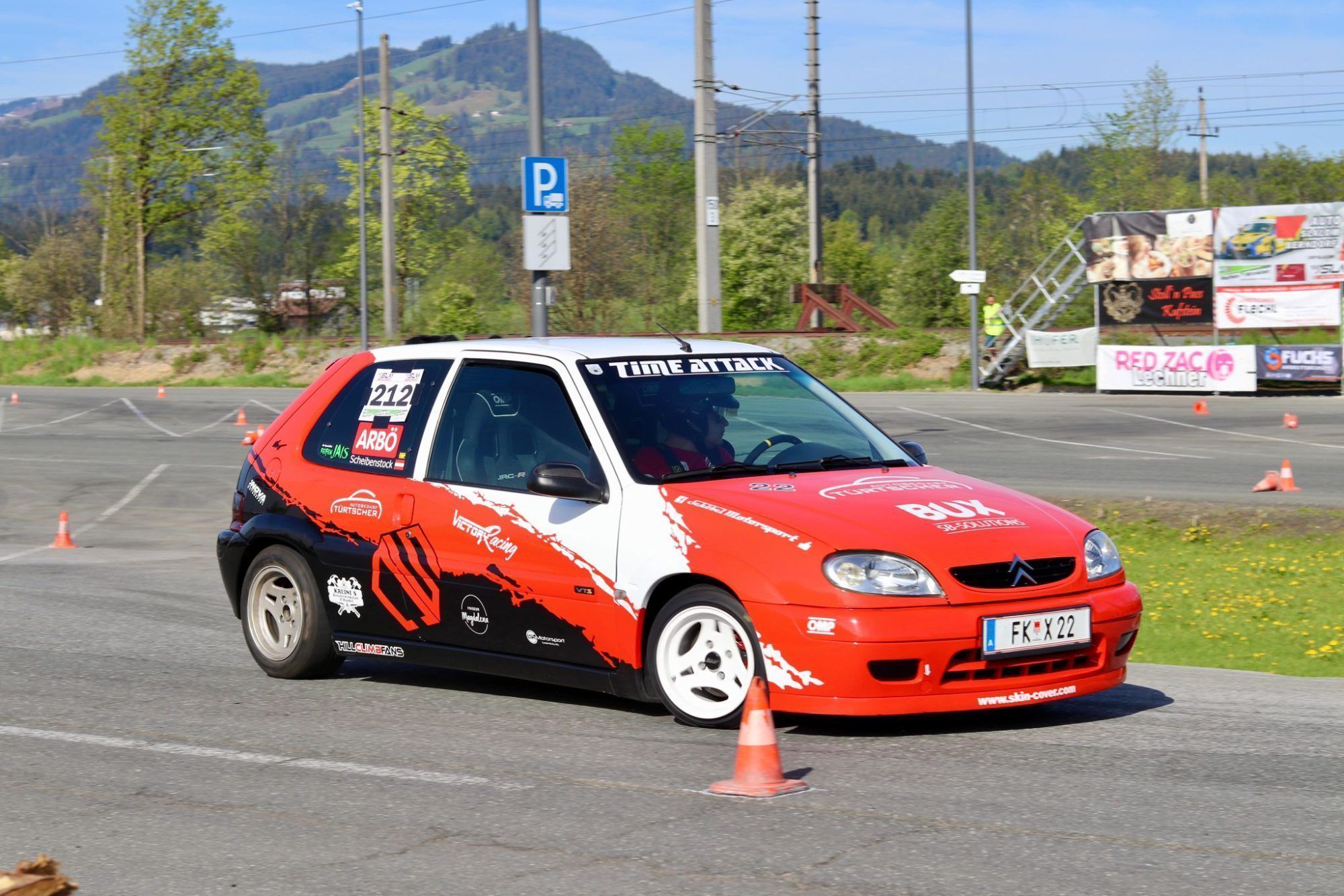 Der Citroen Saxo brachte Elias Scheibenstock den Vizetitel