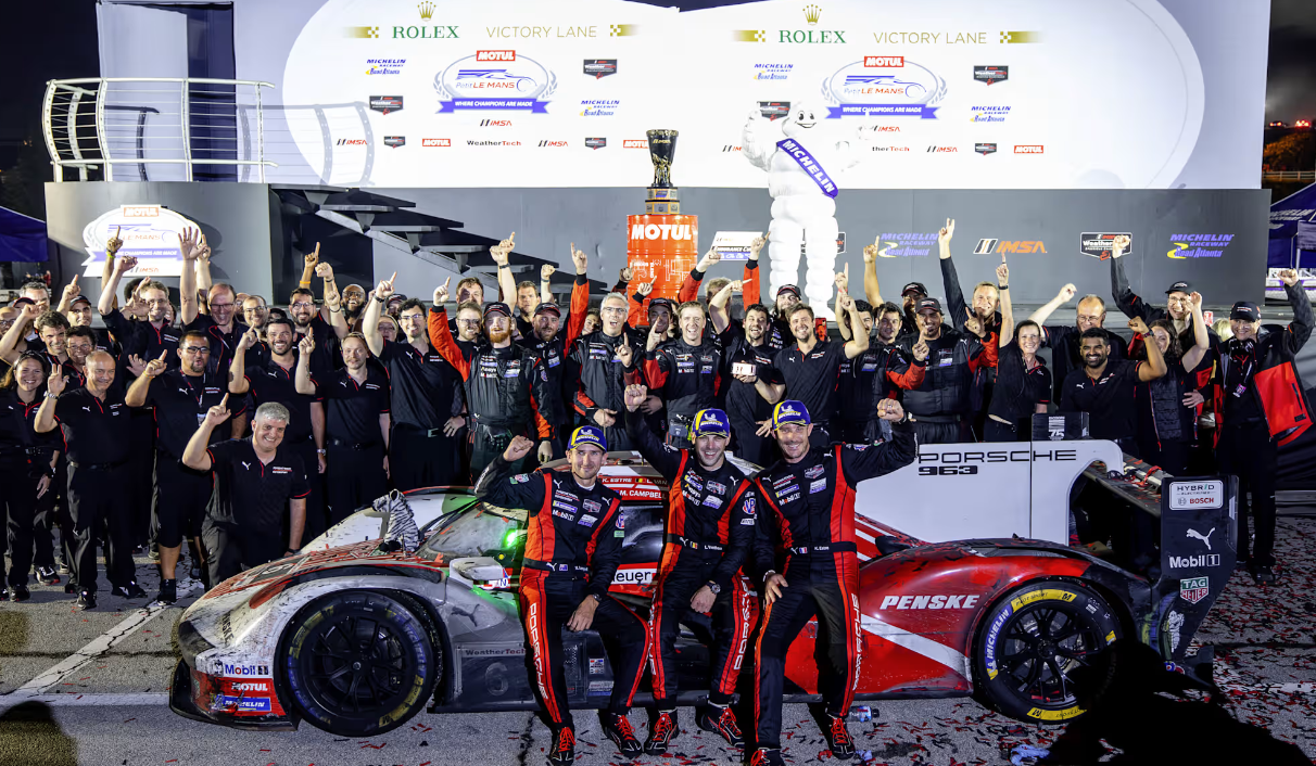 Kévin Estre verhilft Porsche zum Triple