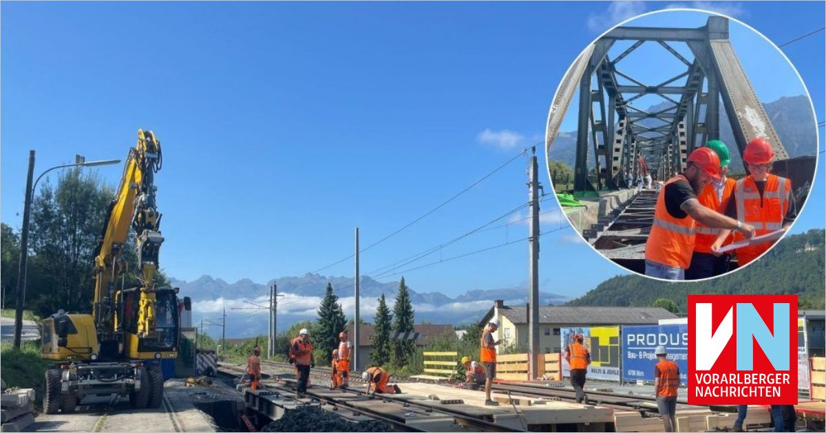 ÖBB investiert 100 Millionen Euro in Bahnstrecke zwischen Feldkirch und ...