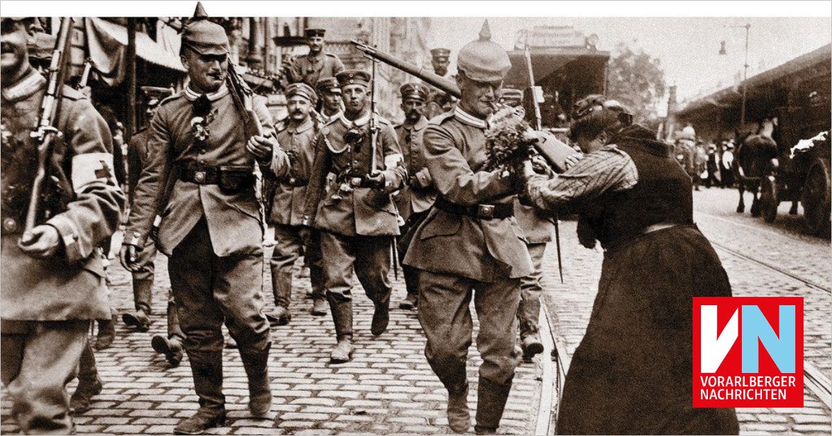 Wie Begann Der Erste Weltkrieg Heute vor 100 Jahren begann der Erste Weltkrieg - Vorarlberger