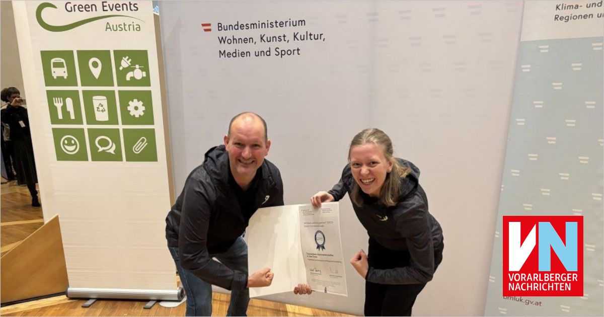 Sustainability award for Turnerschaft Wolfurt