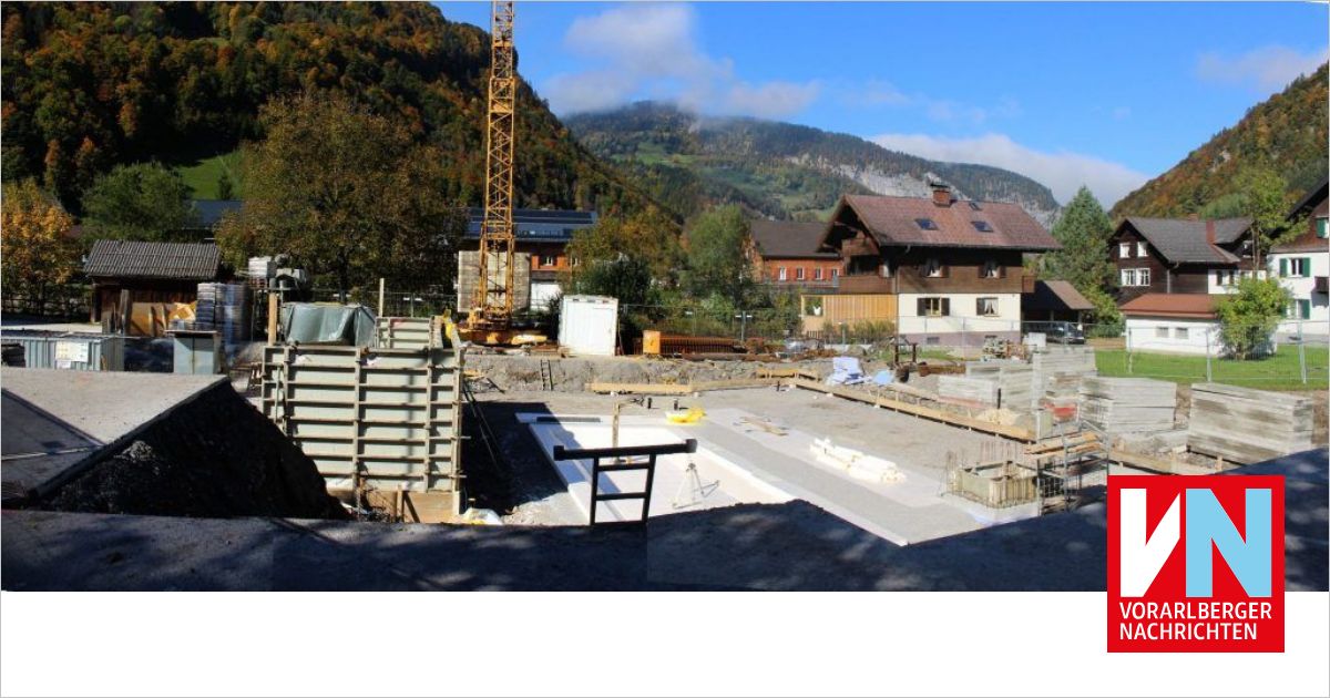 Mellau is building its new community center