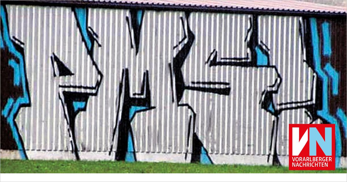 30.000 Euro Schaden durch Graffiti-Bilder - Vorarlberger Nachrichten ...