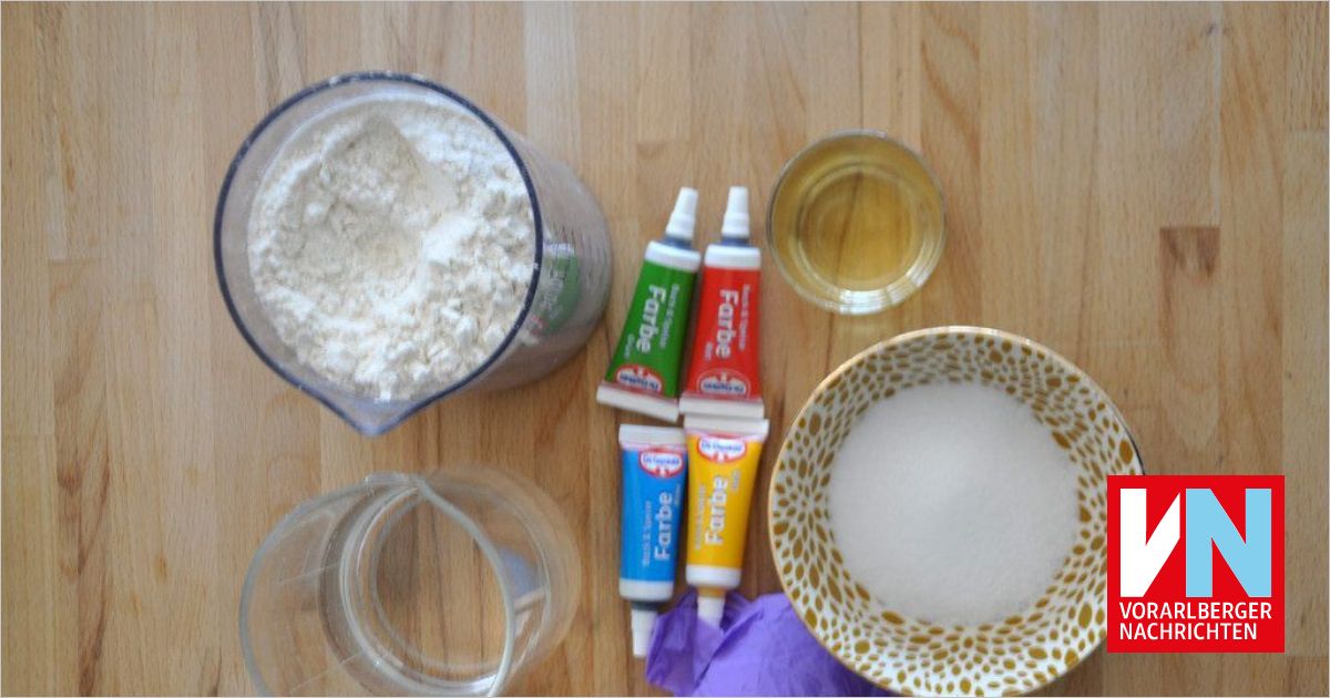 Knete ganz einfach selber machen - Vorarlberger Nachrichten | VN.at