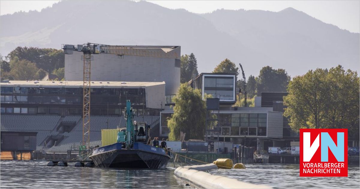 Lange Leitung auf dem Bodensee