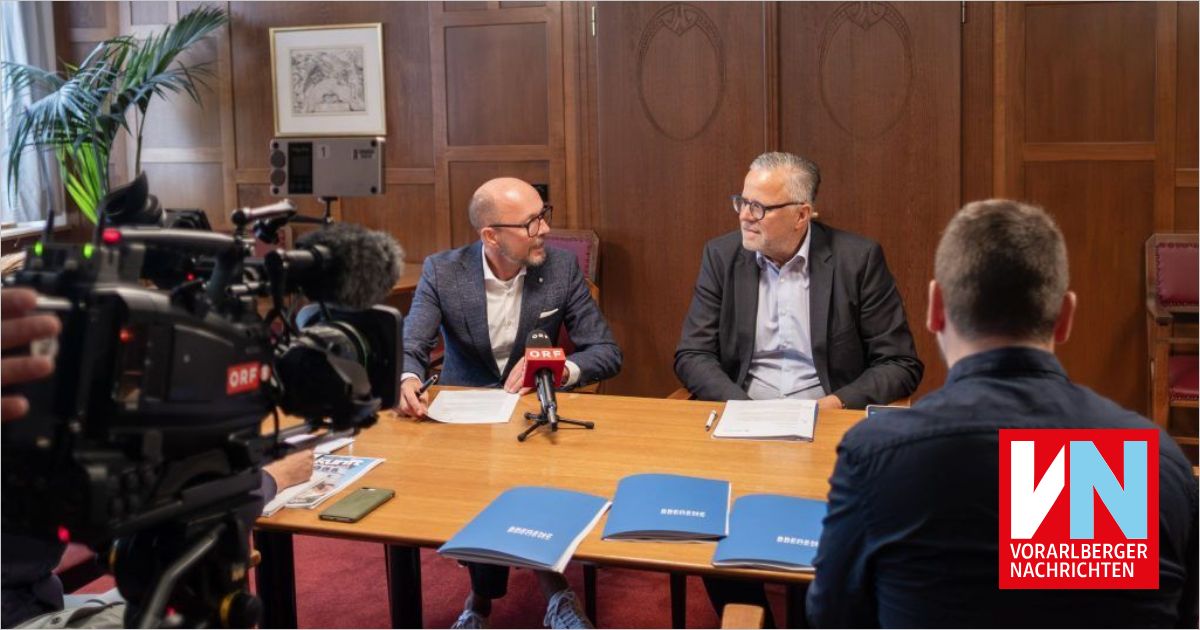 100 Tage im Amt: Bregenzer Stadtregierung zieht eine erste Bilanz