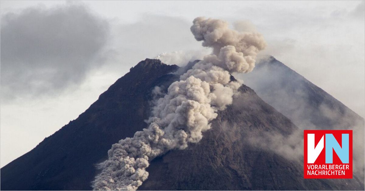 Vulkan Merapi erneut ausgebrochen - Vorarlberger Nachrichten | VN.at
